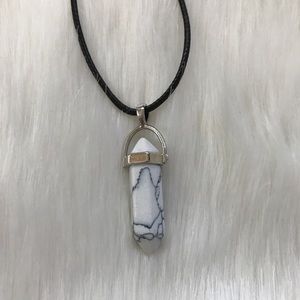 Marble Pendant Necklace